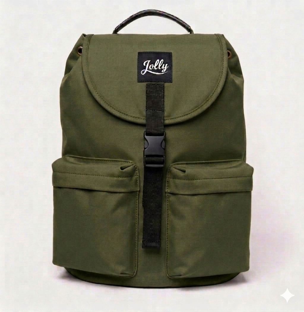 Mochila travel verde